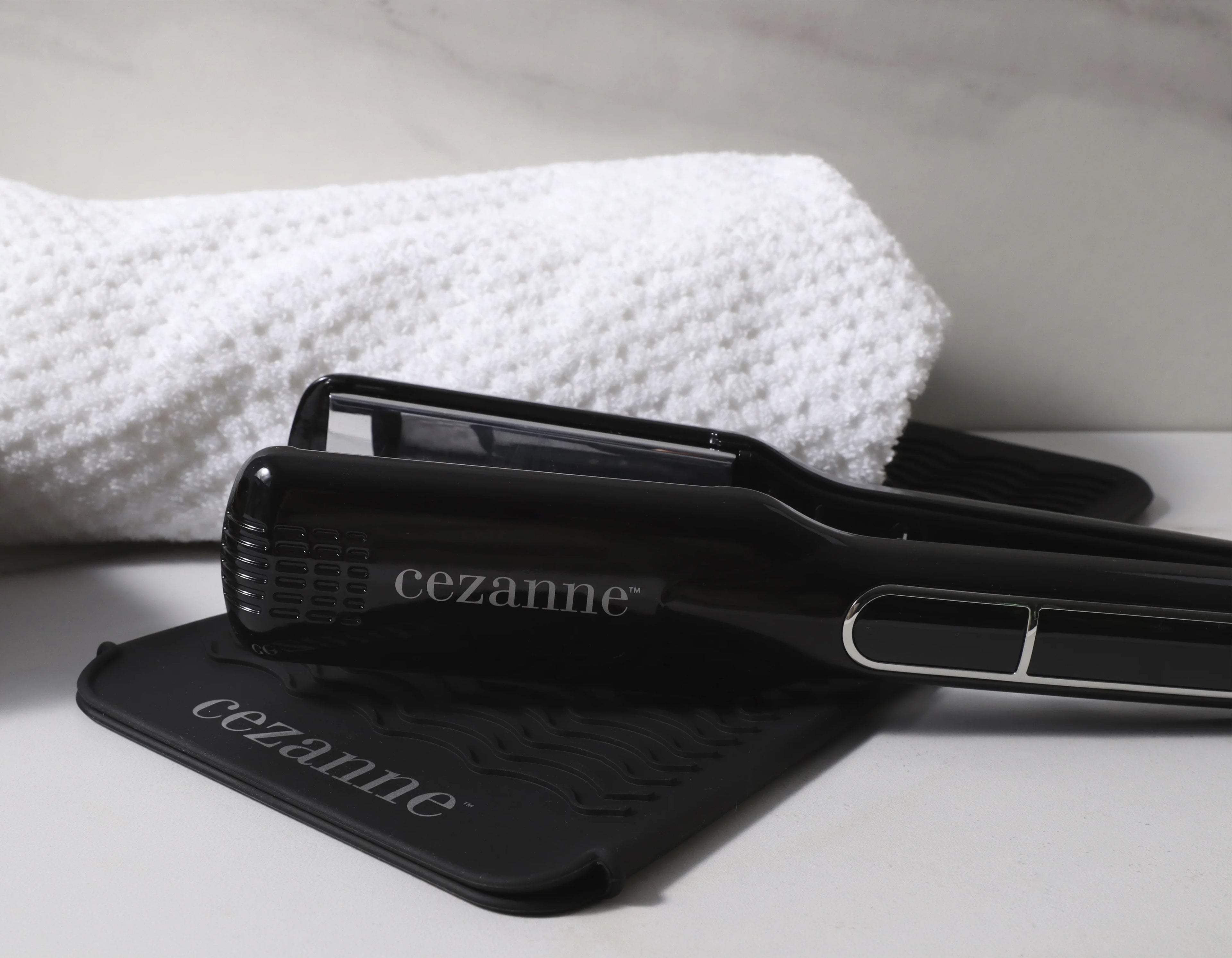 Pro Titanium Ceramic Smoothing Iron - Cezanne Hair Professional