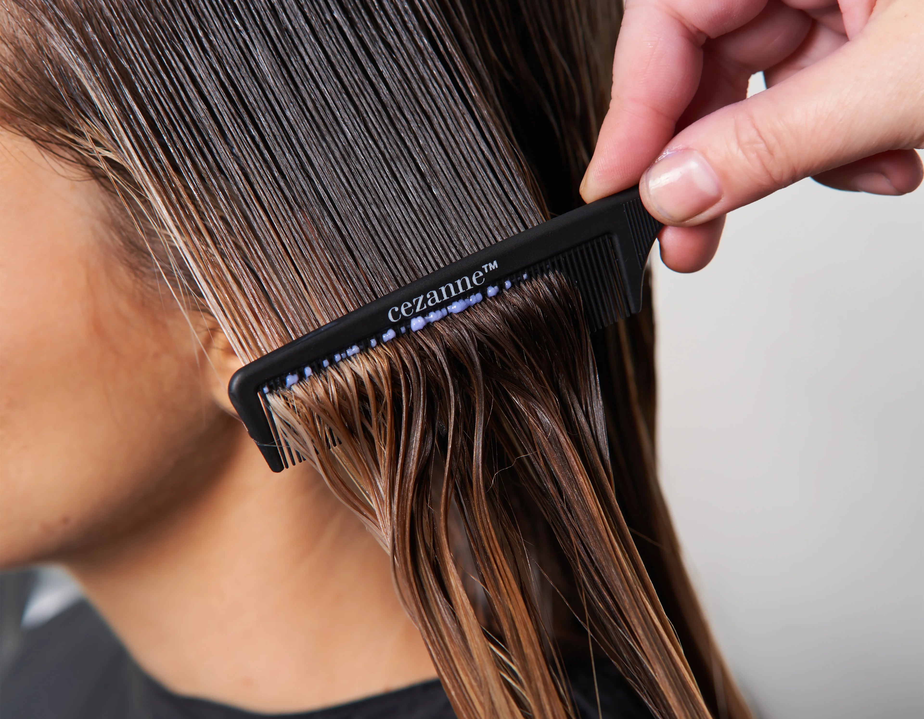 Pin Tail Carbon Comb - Cezanne Hair Professional