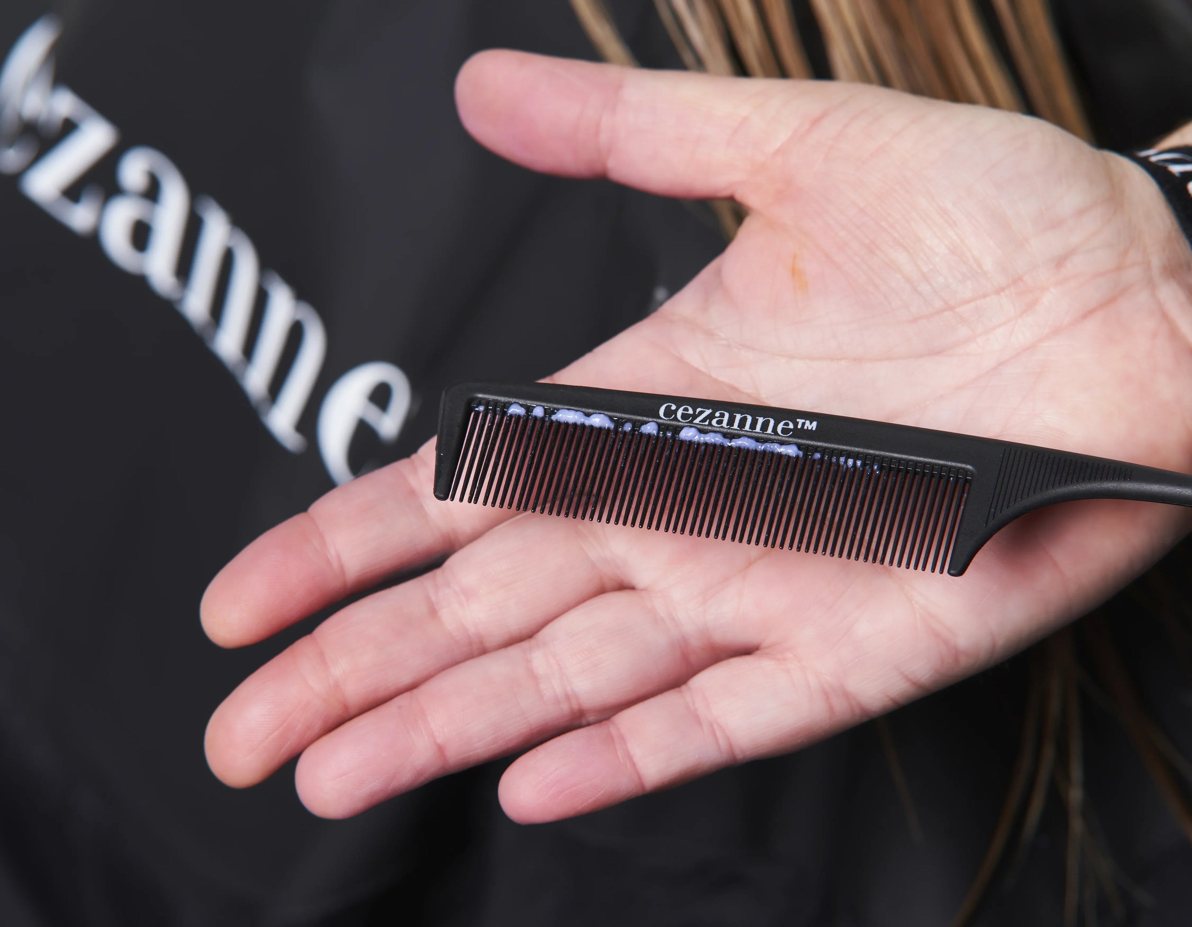 Pin Tail Carbon Comb - Cezanne Hair Professional