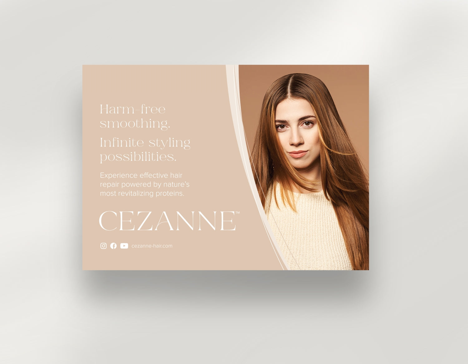 Large Mirror Cling - Cezanne Hair Professional