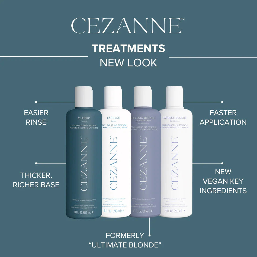 Classic Keratin Smoothing Treatment Cezanne Hair Professional(02)