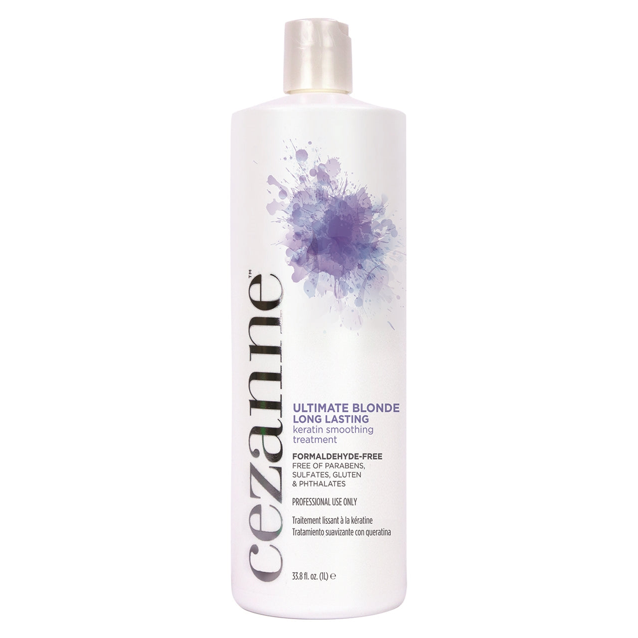 Cezanne Ultimate Blonde Keratin Smoothing Treatment Liter